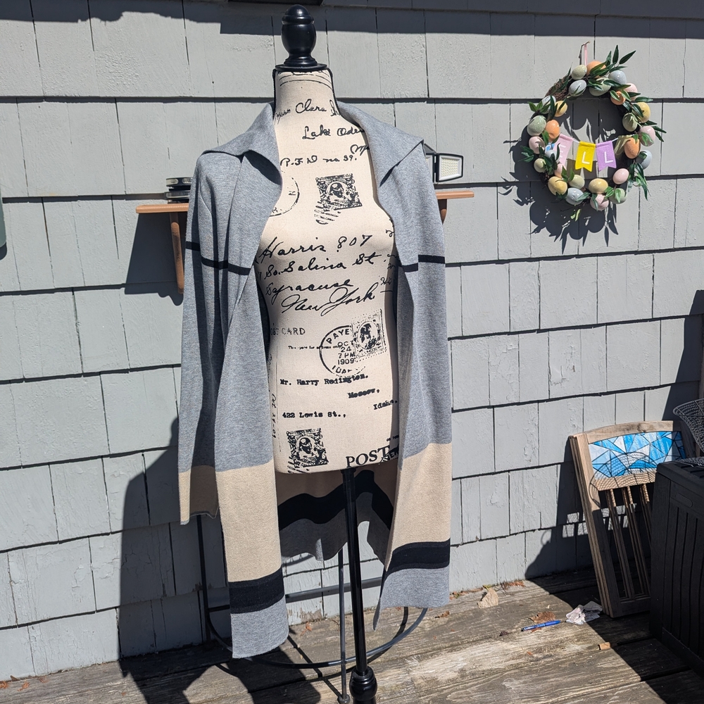 Alyx Gray Open Front Cardigan